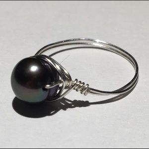 Freshwater pearl ring